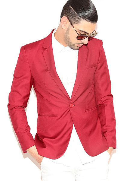 Burgundy on sale colour blazer